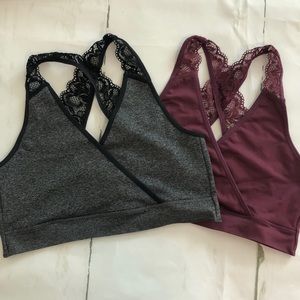 Gilligan and O’Malley nursing bralettes size large